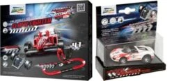 Titelseite 34 DARDA®-Set: Rennbahn Flash Fighter + GRATIS Porsche 918 Spider