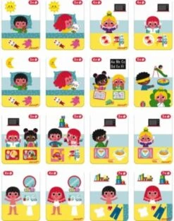 Janod Magnetbuch Lerne Die Uhr -Otto 21706400 04