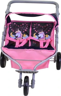 KNORRTOYS.COM Zwillingspuppenwagen Duo - "Magic Unicorn" 7 KNORRTOYS.COM Zwillingspuppenwagen Duo - "Magic Unicorn" – Bild 5