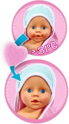 Simba New Born Baby Dreckspatz Badepuppe 6 Simba New Born Baby Dreckspatz Badepuppe – Bild 4