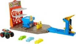 Hot Wheels Monster Trucks Blast Station Spielset