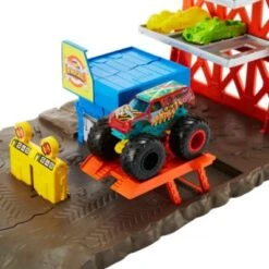 Hot Wheels Monster Trucks Blast Station Spielset -Otto 22024561 03