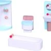 Lelin Holzspielzeug Puppenhausmöbel Badezimmer 4 Tlg -Otto 22174789 01