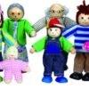 Lelin Holzspielzeug Big Family Biegepuppen 1 Lelin Holzspielzeug Big Family Biegepuppen -Otto 22174791 01