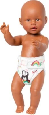 Heless Puppen-Stoffwindeln "Pinguin Pünktchen", 2 Stück, Gr. 35-45 Cm 7 Heless Puppen-Stoffwindeln "Pinguin Pünktchen", 2 Stück, Gr. 35-45 Cm – Bild 5