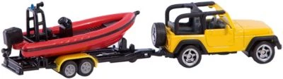 SIKU 1658 Jeep Mit Boot 4 SIKU 1658 Jeep Mit Boot – Bild 2