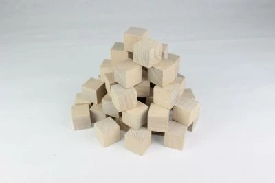 Holzspielzeug Holzwürfel Natur 30er 3 Holzspielzeug Holzwürfel Natur 30er