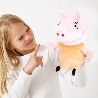 Peppa Pig Plüsch Puppets - Mama Pig 4 Peppa Pig Plüsch Puppets - Mama Pig – Bild 2