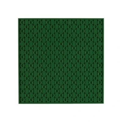 Stapelbare Bauplatte (16 X 16 Cm, 20 X 20 Noppen), Olivgrün, 4er-Pack 4 Stapelbare Bauplatte (16 X 16 Cm, 20 X 20 Noppen), Olivgrün, 4er-Pack – Bild 2