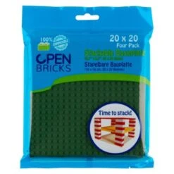 Stapelbare Bauplatte (16 X 16 Cm, 20 X 20 Noppen), Olivgrün, 4er-Pack 7 Stapelbare Bauplatte (16 X 16 Cm, 20 X 20 Noppen), Olivgrün, 4er-Pack -Otto 22782694 03