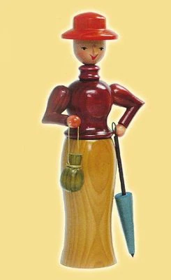 Dekoration Klapperpuppe Madame Pompadour