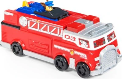 Paw Patrol True Metal Team Fahrzeuge 2er Set Mit Feuerwehrwagen Und Chase Im Polizeiauto, Maßstab 1:55, Spielzeug Für Kinder Ab 3 Jahren 5 Paw Patrol True Metal Team Fahrzeuge 2er Set Mit Feuerwehrwagen Und Chase Im Polizeiauto, Maßstab 1:55, Spielzeug Für Kinder Ab 3 Jahren – Bild 3