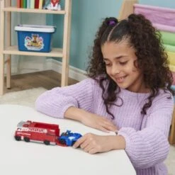 Paw Patrol True Metal Team Fahrzeuge 2er Set Mit Feuerwehrwagen Und Chase Im Polizeiauto, Maßstab 1:55, Spielzeug Für Kinder Ab 3 Jahren 10 Paw Patrol True Metal Team Fahrzeuge 2er Set Mit Feuerwehrwagen Und Chase Im Polizeiauto, Maßstab 1:55, Spielzeug Für Kinder Ab 3 Jahren -Otto 22846007 04