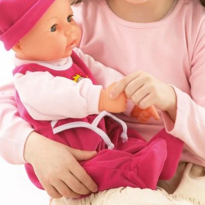 BAYER Babypuppe Hello Baby Girl, Funktionspuppe 46 Cm 8 BAYER Babypuppe Hello Baby Girl, Funktionspuppe 46 Cm – Bild 6