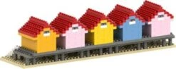 BRIXIES 3D-Bausatz Strandhäuser, 518 Ministeine, Inkl. Aufbauanleitung, Geschenkbox -Otto 22911099 03