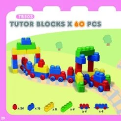Tutor Blocks Meine Ersten Magnetbausteine 60 Bausteine