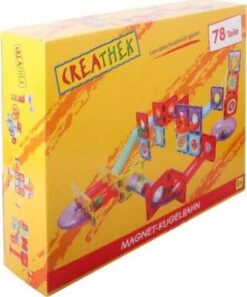 Creathek Creative Fun Magnet Kugelbahn, 78 Teile