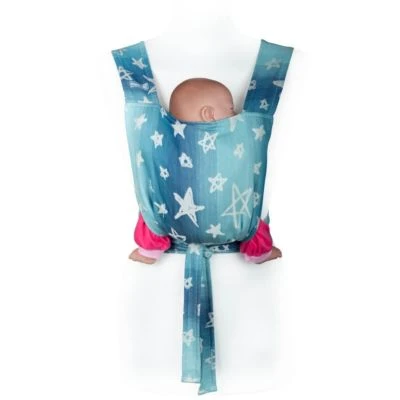 Hoppediz Puppentrage Singapur Blue 4 Hoppediz Puppentrage Singapur Blue – Bild 2