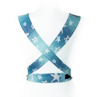 Hoppediz Puppentrage Singapur Blue 5 Hoppediz Puppentrage Singapur Blue – Bild 3