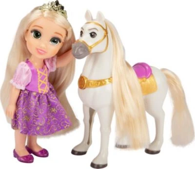 Disney Princess Petite Rapunzel & Maximus Abenteuerspielset, 15cm 5 Disney Princess Petite Rapunzel & Maximus Abenteuerspielset, 15cm – Bild 3