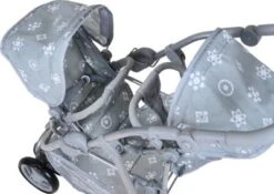 KNORRTOYS.COM Zwillingspuppenwagen Milo - Royal Grey -Otto 24146997 05