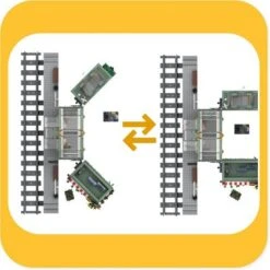 MyBrickZ Klemmbausteineset Großer Bahnhof Mit Niedlichem Blumenladen -Otto 24326057 04