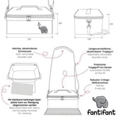 Fantifant Baustein-Tasche Für Kleine Klemmbausteine Z.B. Lego Tasche Mit Spielplatte 9 Fantifant Baustein-Tasche Für Kleine Klemmbausteine Z.B. Lego Tasche Mit Spielplatte -Otto 24341956 04