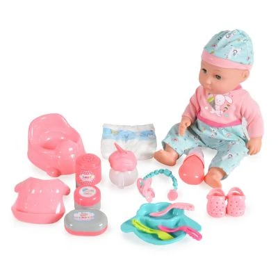 MONI Kinderpuppe-Set 35 Cm Mit Zubehör Babypuppen 3 MONI Kinderpuppe-Set 35 Cm Mit Zubehör Babypuppen