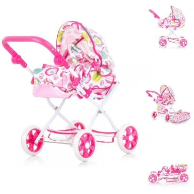 Chipolino Puppenwagen Nelly Klappbar Puppenwagen 3 Chipolino Puppenwagen Nelly Klappbar Puppenwagen