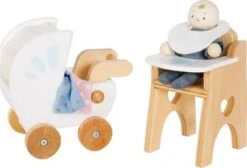 Le Toy Van Babysitter Set + Baby Aus Holz 11 Le Toy Van Babysitter Set + Baby Aus Holz -Otto 24548500 05