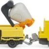 Mighty Express Push-and-Go Zug Baut-es Bruno Mit Güterwaggon -Otto 24780031 01