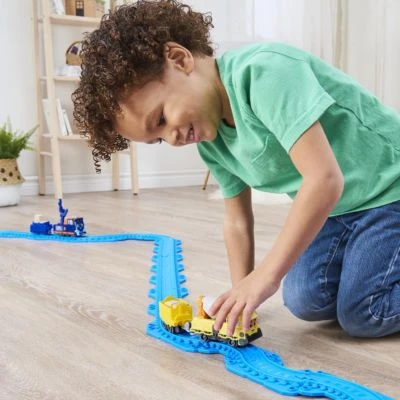 Mighty Express Push-and-Go Zug Baut-es Bruno Mit Güterwaggon 6 Mighty Express Push-and-Go Zug Baut-es Bruno Mit Güterwaggon – Bild 4