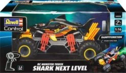 RC Monster Truck "Shark Next Level" Mit , Revell Control Ferngesteuertes Auto Mit Dampf- Und Lichteffekten Im Maßstab 1:16, 39 Cm 9 RC Monster Truck "Shark Next Level" Mit , Revell Control Ferngesteuertes Auto Mit Dampf- Und Lichteffekten Im Maßstab 1:16, 39 Cm -Otto 24914945 02