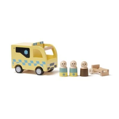 Kids Concept Krankenwagen Aiden 5-teilig Autospielesets 4 Kids Concept Krankenwagen Aiden 5-teilig Autospielesets – Bild 2