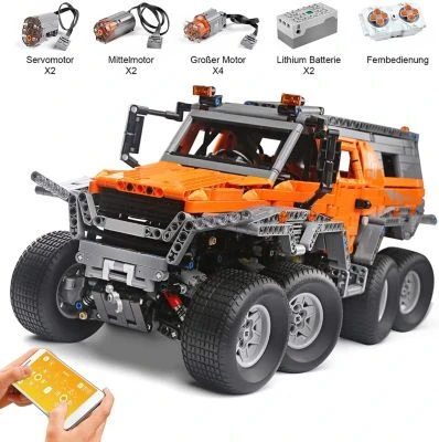 MOULD KING Klemmbausteineset Offraod Geländewagen 8x8 4 MOULD KING Klemmbausteineset Offraod Geländewagen 8x8 – Bild 2