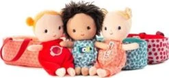 Lilliputiens ANAIS Babypuppe Mit Tragekorb, 23x12x7 Cm, 6-teilig