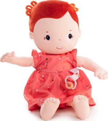 Lilliputiens ROSE Stoffpuppe Mit Magnetischen Schnuller, 36 Cm, Ab 24 Monaten 4 Lilliputiens ROSE Stoffpuppe Mit Magnetischen Schnuller, 36 Cm, Ab 24 Monaten – Bild 2