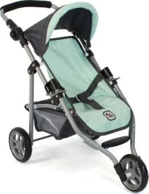 CHIC 2000 Jogging-Buggy "LOLA", Melange Anthrazit-mint