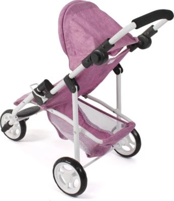 CHIC 2000 Jogging-Buggy "LOLA", Jeans Pink 5 CHIC 2000 Jogging-Buggy "LOLA", Jeans Pink – Bild 3