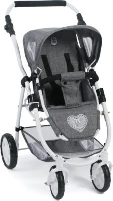 CHIC 2000 Kombi-Puppenwagen 3 In 1 Emotion All In, Jeans Grey 5 CHIC 2000 Kombi-Puppenwagen 3 In 1 Emotion All In, Jeans Grey – Bild 3