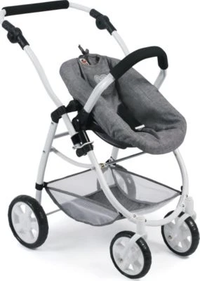CHIC 2000 Kombi-Puppenwagen 3 In 1 Emotion All In, Jeans Grey 6 CHIC 2000 Kombi-Puppenwagen 3 In 1 Emotion All In, Jeans Grey – Bild 4