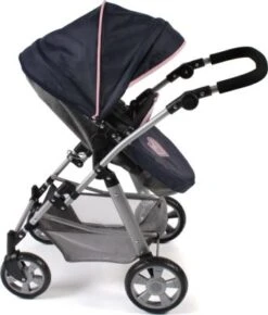 CHIC 2000 Kombi-Puppenwagen NELE, Melange Grau-navy -Otto 24957731 03