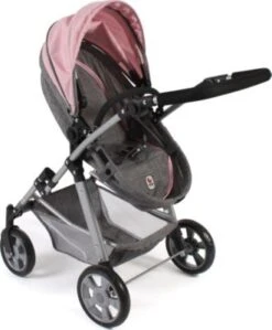 CHIC 2000 Kombi-Puppenwagen NELE, Melange Grau-rosa 12 CHIC 2000 Kombi-Puppenwagen NELE, Melange Grau-rosa -Otto 24957741 05