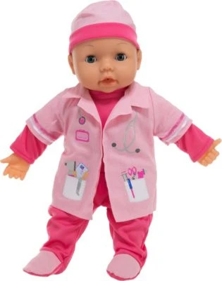 BAYER Doktor Puppe 38cm Set 3 BAYER Doktor Puppe 38cm Set