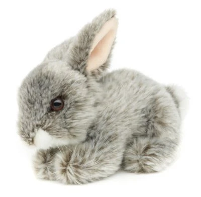 UNI-TOYS® Hase, Liegend (grau) - 18 Cm (Länge) - Plüsch-Kaninchen - Plüschtier Kuscheltiere 3 UNI-TOYS® Hase, Liegend (grau) - 18 Cm (Länge) - Plüsch-Kaninchen - Plüschtier Kuscheltiere