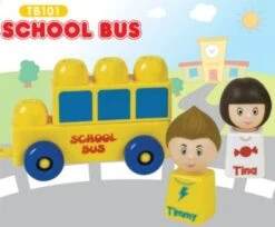 Tutor Blocks Meine Ersten Magnetbausteine Schulbus