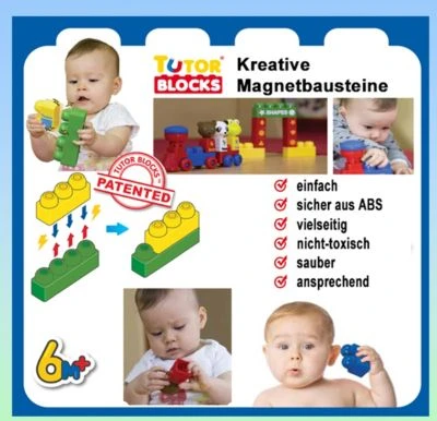 Tutor Blocks Meine Ersten Magnetbausteine Schulbus 8 Tutor Blocks Meine Ersten Magnetbausteine Schulbus – Bild 6