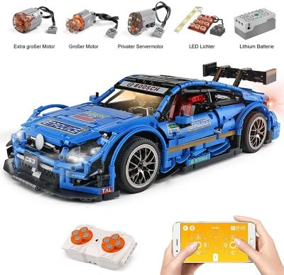 MOULD KING Klemmbausteineset Sportwagen 4 MOULD KING Klemmbausteineset Sportwagen – Bild 2