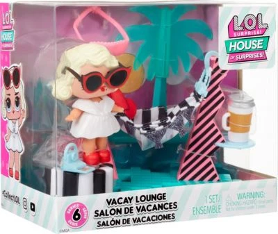 L.O.L. Furniture Playset With Doll - Leading Baby + Vacay Lounge 4 L.O.L. Furniture Playset With Doll - Leading Baby + Vacay Lounge – Bild 2