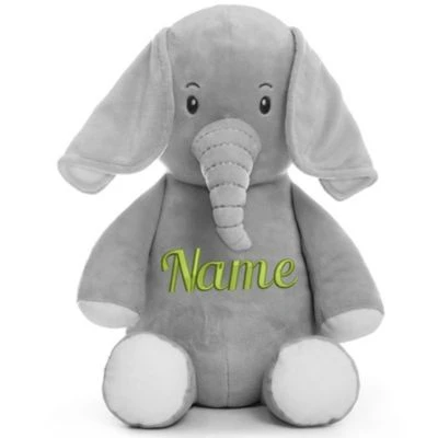 Elefantasie Stofftier Elefant Bestickt Personalisiert 3 Elefantasie Stofftier Elefant Bestickt Personalisiert